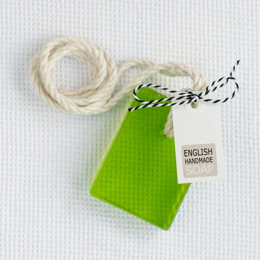 Soap On A Rope By English Handmade Soap