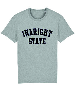 'In A Right State' College T Shirt, 4 of 7