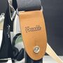 Personalised Wide Leather Guitar Strap, thumbnail 5 of 6