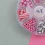 The Pink And Silver Sprinkles Wheel, thumbnail 3 of 5