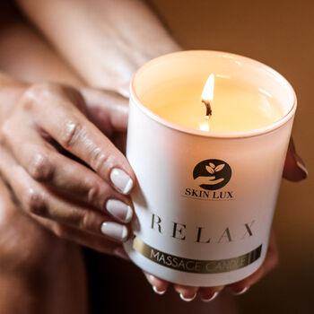 Relax Luxury Massage Wellness Candle, 3 of 8