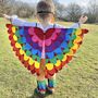 Rainbow Bird Costume For Children And Adults, thumbnail 7 of 9