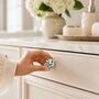 Ocean Leaf Round Shaped Ceramic Drawer Knobs, thumbnail 4 of 9