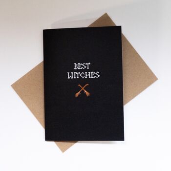 Best Witches Gothic Greetings Card, 5 of 7