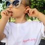 Personalised Hand Embroidered Kids T Shirt, thumbnail 4 of 6