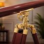 Nautical Telescope With Wooden Tripod, thumbnail 4 of 10