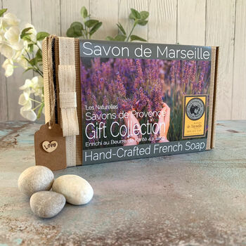 Handmade “Natural” Collection French Soap Gift Set, 6 of 7