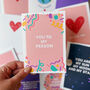 Galentines Friendship Card 'You're My Person', thumbnail 3 of 4