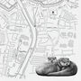 Personalised York Illustrated Map Print, thumbnail 7 of 7