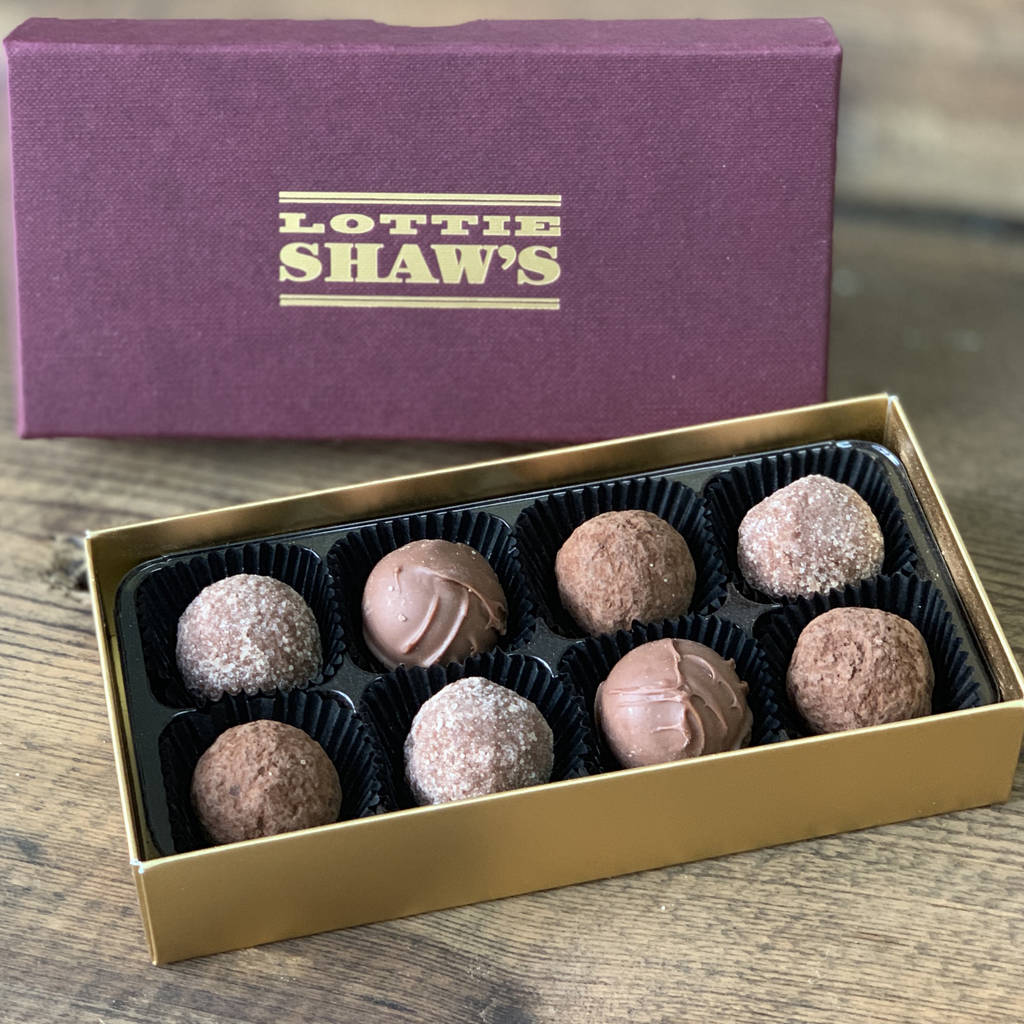 yorkshire chocolate truffles by lottie shaw's