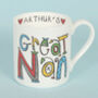 Great Nanny Or Nan Bone China Mug, thumbnail 2 of 7