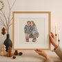 Mummy And Me Detailed Illustration For Mother's Day, thumbnail 1 of 12