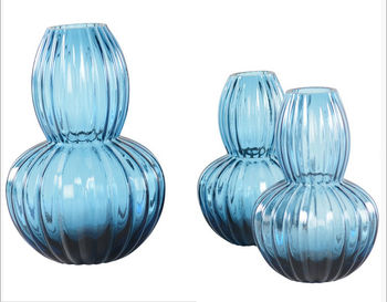 Curved Glass Stem Vase, 3 of 3