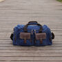 Canvas Holdall Duffel With Front Pockets, thumbnail 2 of 11