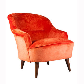The New Pinta Armchair In Luxe Velvet, 9 of 9