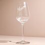 Personalised Wine Glass With Name, thumbnail 6 of 6