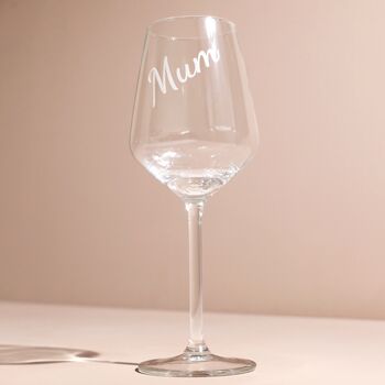 Personalised Wine Glass With Name, 6 of 6
