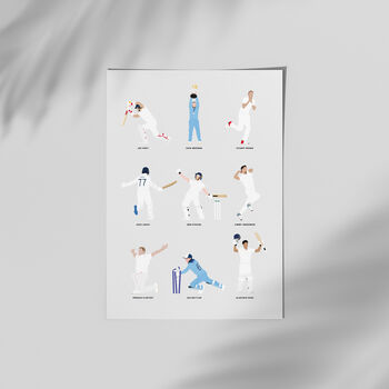 England Cricket Collection Poster, 2 of 4