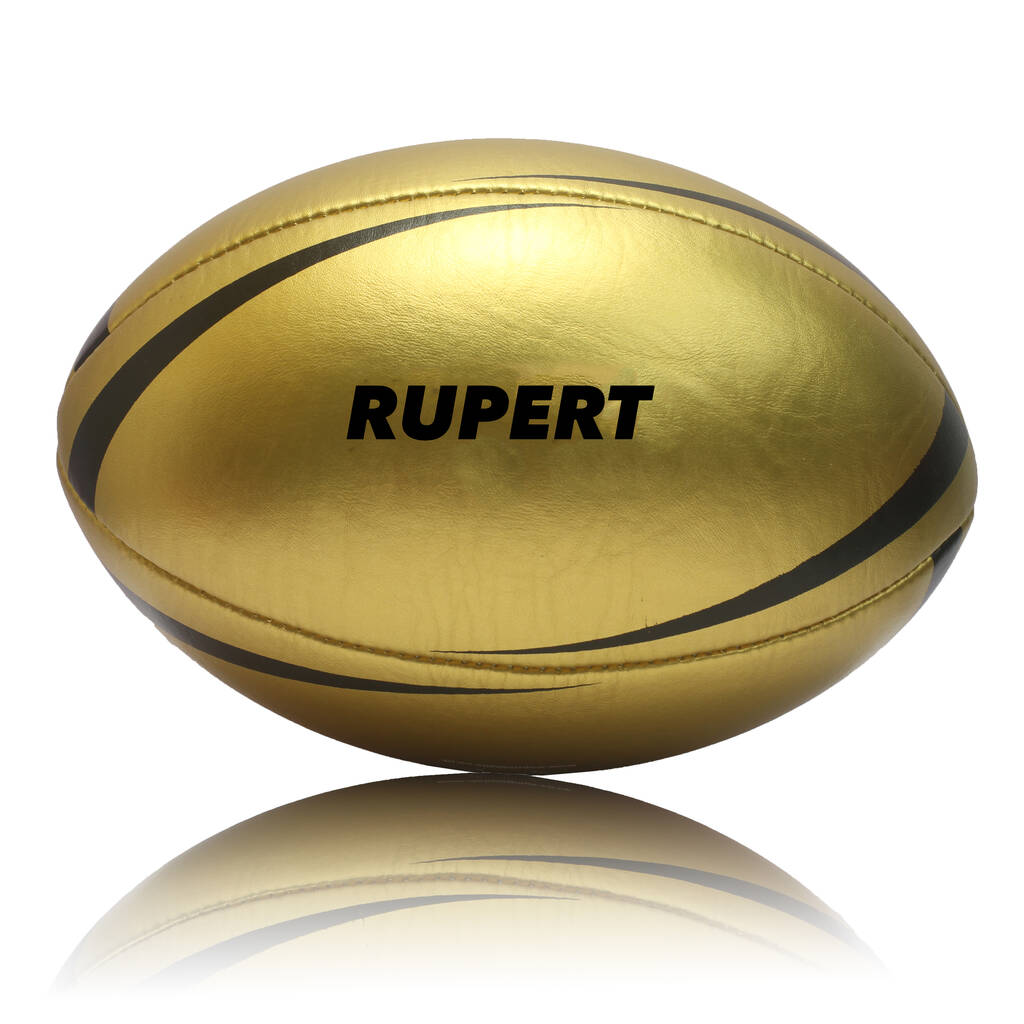 Personalised Rugby Ball By We Print Balls