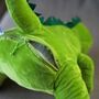 Dinosaur Zippy Soft Toy With Personalised Storage Bag, thumbnail 3 of 4