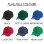 Personalised Embroidered Kids Baseball Cap, thumbnail 2 of 2