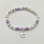 Personalised Teacher Thank You Gift, Charm Bracelet, thumbnail 3 of 6