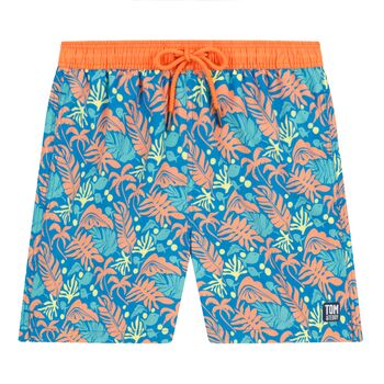 Father And Son Botanical Print Matching Swim Shorts, 4 of 8