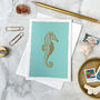 Seahorse Luxury Box Set Of Eight Note Cards, thumbnail 4 of 10