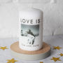 Personalised Love Photo Message Candle, thumbnail 3 of 4