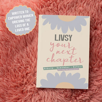 Personalised Grief Loss New Chapter Gift Book, 2 of 8