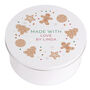 Personalised Christmas Cake Tin – Perfect For Festive Treats, thumbnail 4 of 5
