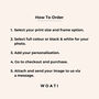 Personalised Definition Print, Custom Photo Gift, thumbnail 6 of 7
