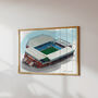 Aston Villa Villa Park Stadium Football Art Print, thumbnail 1 of 3