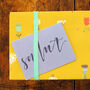 Mini Salut Greetings Card, thumbnail 1 of 5