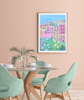 Cinque Terre, Italy Travel Art Print, 3 of 5