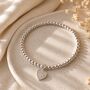 St Christopher Heart Bracelet Sterling Silver, thumbnail 1 of 6