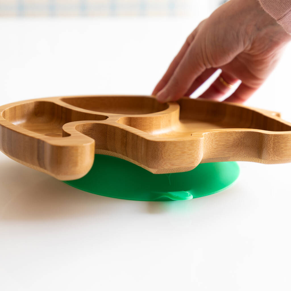 Personalised Elephant Suction Plate For Kids By Mirrorin