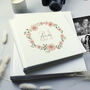 Personalised Floral Wreath Photo Album, thumbnail 1 of 9