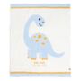 Personalised Dinosaur Baby Blanket, thumbnail 2 of 3