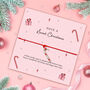 Sweet Christmas Candy Cane Bracelet, thumbnail 2 of 6