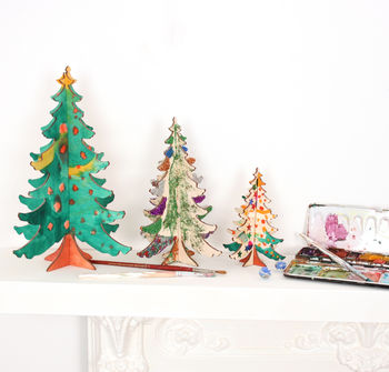 Craft Diy Christmas Tree Table Decorations, 6 of 10
