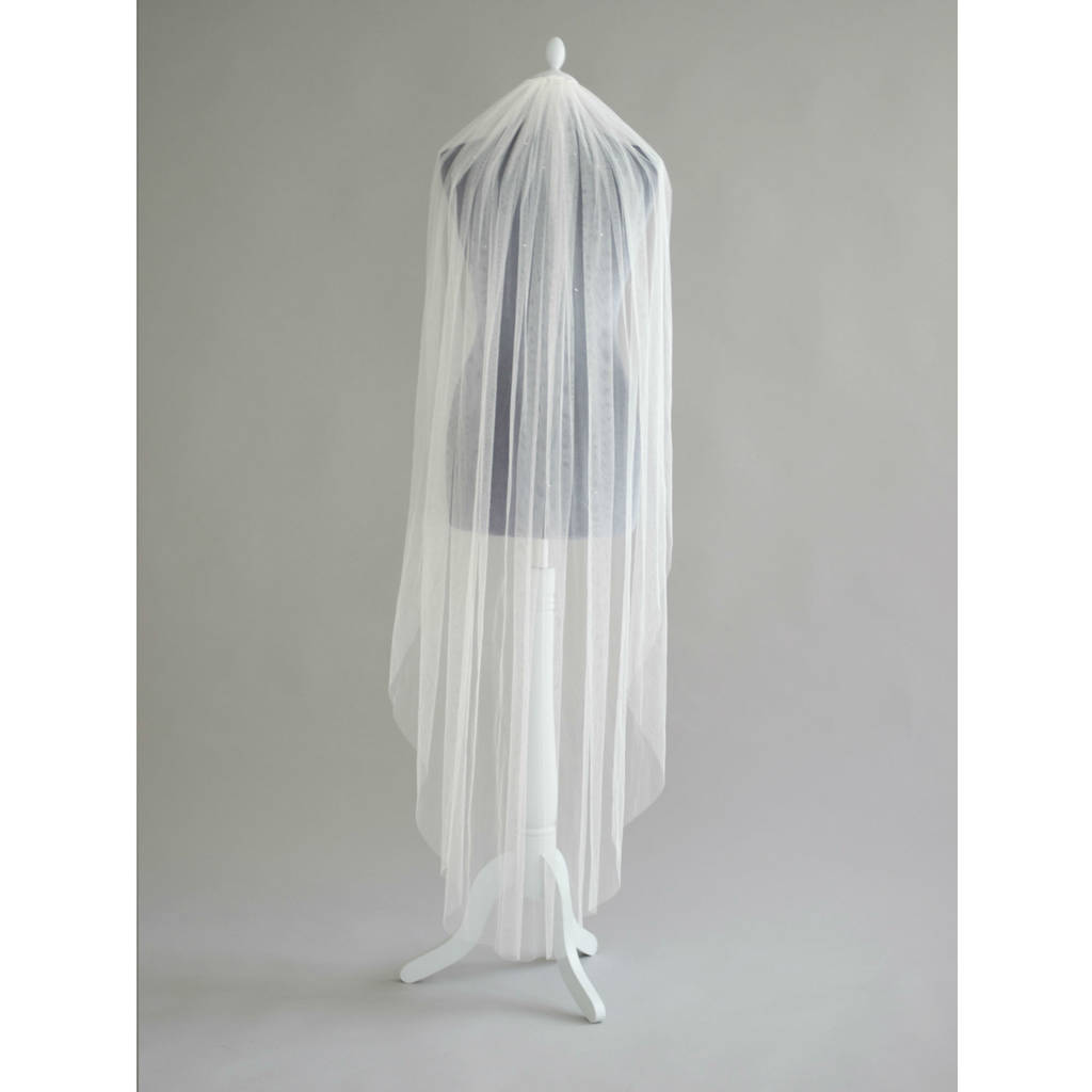 Crystal Scatter Wedding Veil By Britten