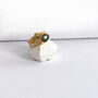 Saloni Peridot And Labradorite Ring, thumbnail 5 of 7