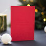 Merry Christmas Personalised Braille Card, thumbnail 3 of 3
