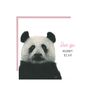 Love You Mummy Bear Panda Greeting Card, thumbnail 2 of 5