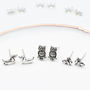 Sterling Silver Mini Animal Stud Earrings, thumbnail 3 of 12