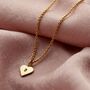 Personalised Mini Heart Charm Necklace, thumbnail 5 of 12