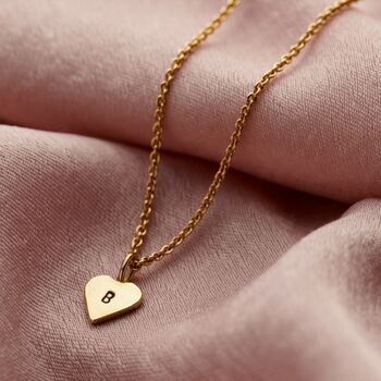 Personalised Mini Heart Charm Necklace, 5 of 12