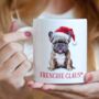 French Bulldog Christmas Mug, thumbnail 2 of 2