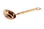 Handcrafted Copper Ladle With Wooden Handle, thumbnail 4 of 5
